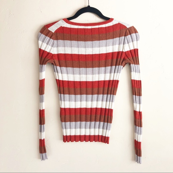 Madewell Clarkwell Pullover Retro Striped Sweater - Picture 4 of 9